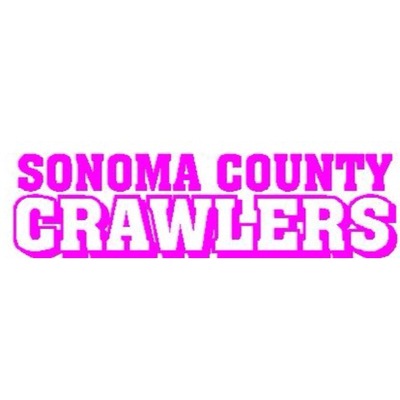 Pink glitter sticker