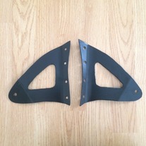 50" Curved LED Light Bar Roof Tabs