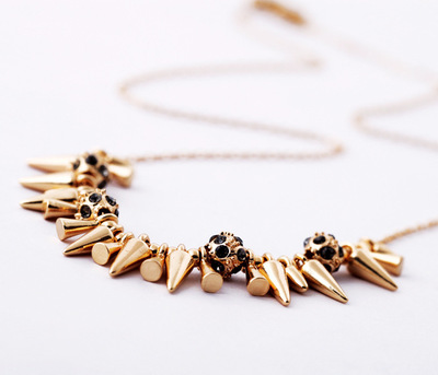 Punk Style Spike Necklace