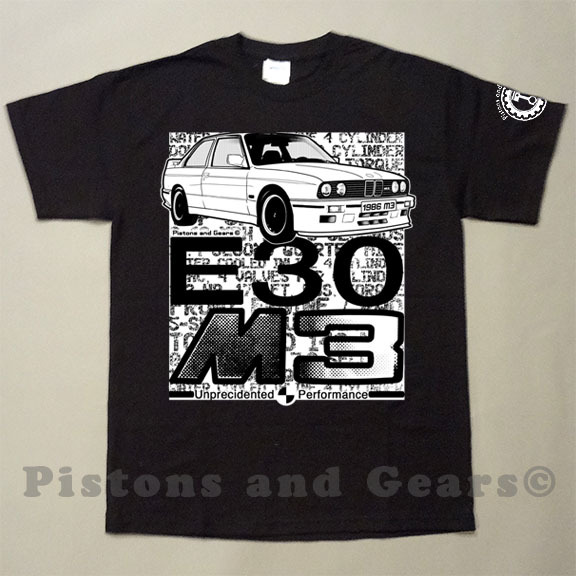 E30 Screen Printed Shirt - X-Large, 2XL
