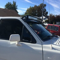 50" Curved LED Light Bar Roof Tabs - Thumbnail 1