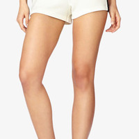 Faux Leather trimmed Hotshorts - Thumbnail 1