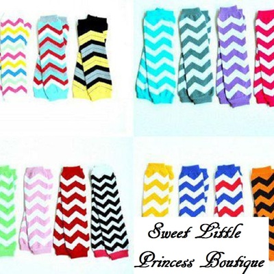Chevron leg warmers