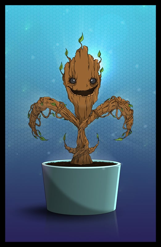 Baby Groot print