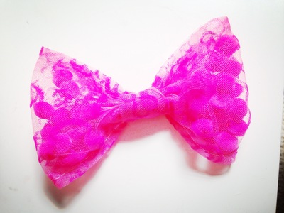 Glam Chick Pom Pom Bow