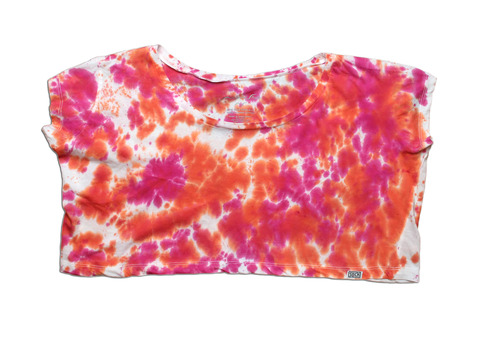 Crop Top - Splatter Tie Dye