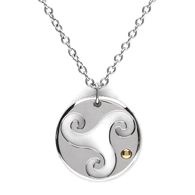 Morellato round pendant necklace