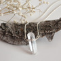 Clear Quartz Point Necklace, Crystal Point Necklace, Wire Wrapped Crystal, Healing Crystal-3