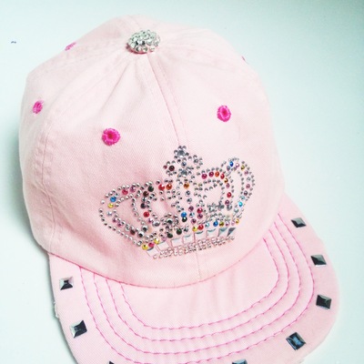 Pink girl ballcap