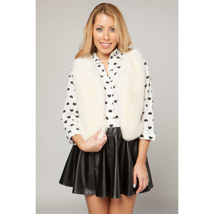 fuzzy - the faux fur vest