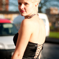 Pin-up Bustier Top, bustier pin up 50s retro bralet,  - Thumbnail 1