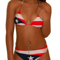 Puerto Rican Flag Bikinis Puerto Rican Pride Bikini
