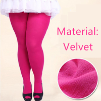 Bigger Size Candy Colors Velvet Autumn Winter Legging Tights Free Ship SP141288 - Thumbnail 1