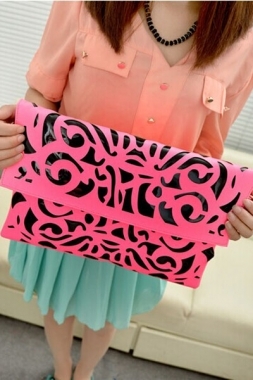  Neon Pink Handbag