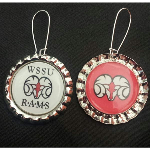WSSU RAMS earrings