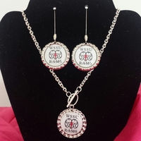 WSSU RAMS earrings - Thumbnail 1