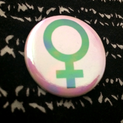 90's venus pinback button