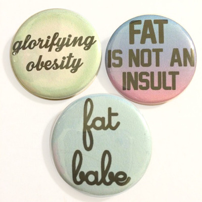 Fat pinback button mini set