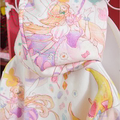 2024 new winter plus velvet votton harajuku cute animal party hoodies