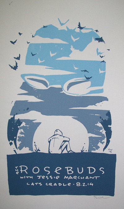 Rosebuds, Carrboro, NC 2014