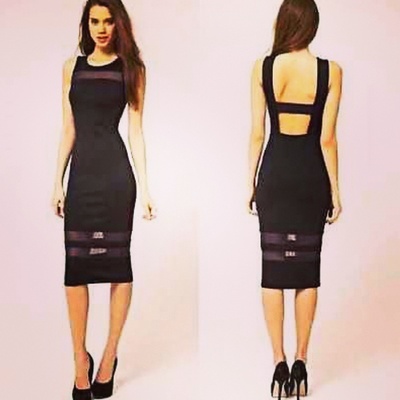 Mid calf bodycon