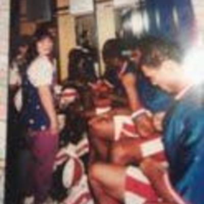 Harlem globetrotters shirt xl signed