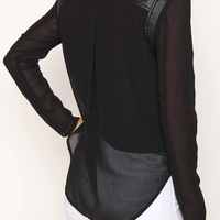 Faux Leather jacket - Thumbnail 3