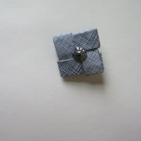 Black & White Pin - Made With Security Envelopes - Thumbnail 2