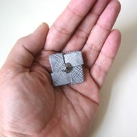 Black & White Pin - Made With Security Envelopes - Thumbnail 4