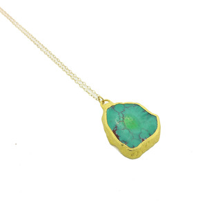 Green Turquoise Necklace - Thumbnail 1