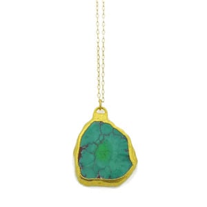 Green Turquoise Necklace