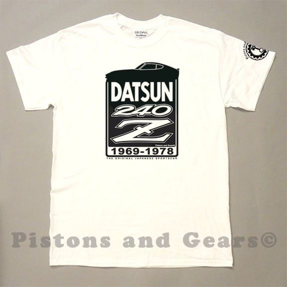 Historic Datsun 240Z Screen Printed T Shirt - XL, 2XL