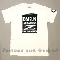 Historic Datsun 240Z Screen Printed T Shirt - XL, 2XL