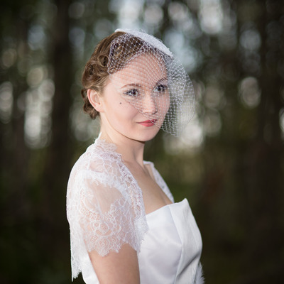 Loraina chantilly lace bolero