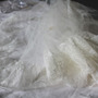 The Katrine Veil--Silk Tulle Mantilla Drop Veil with Delicate Chantilly Lace -4