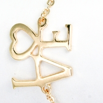 Gold Dainty Love Bracelet - Thumbnail 1