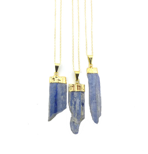 Gold Kyanite Necklace