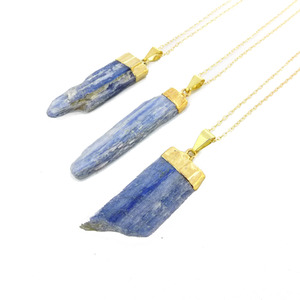 Gold Kyanite Necklace - Thumbnail 2