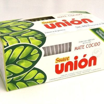 Union - mate in tea bags  (mate cocido)  25 bags 3gr each
