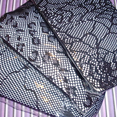 Fishnet pantyhose (spider web, leopard, or star pattern)