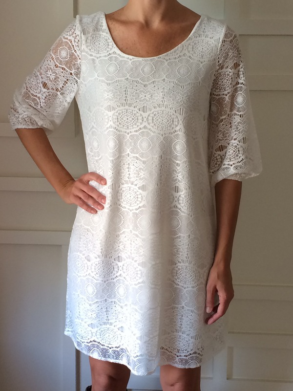 Ivory Boho Lace Dress
