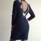 Navy Embellished Glamour Dress (PM)-2