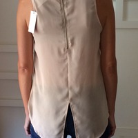 Aztec Embroidery Tank ~ Beige  - Thumbnail 2