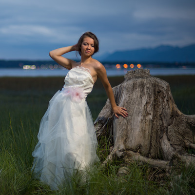 Emily beaded flower bridal sash 