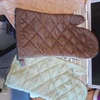 handmade coffee lover towel and mitten - Thumbnail 1