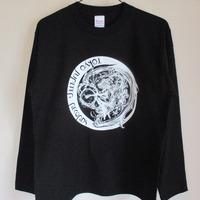 TOKYO JUPITER RECORDS - Logo LONG SLEEVE T-SHIRT Black - Thumbnail 1