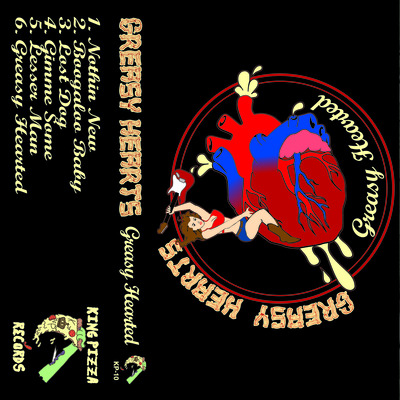 Greasy hearts - greasy hearted cassette