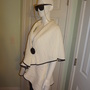 Vintage Joseph Ribnoff White Big Button Jacket Size 1x-2
