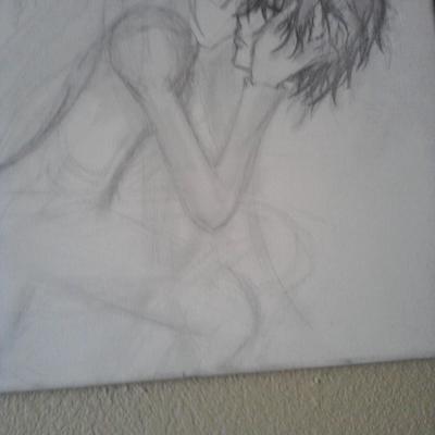 Friendship canvas by laura