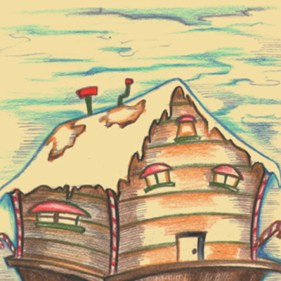 Gingerbread tree house